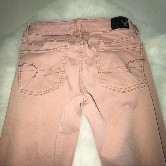American Eagle Pink Skinny Jean (Soft material) size 2 regular. - Picture 2 of 5